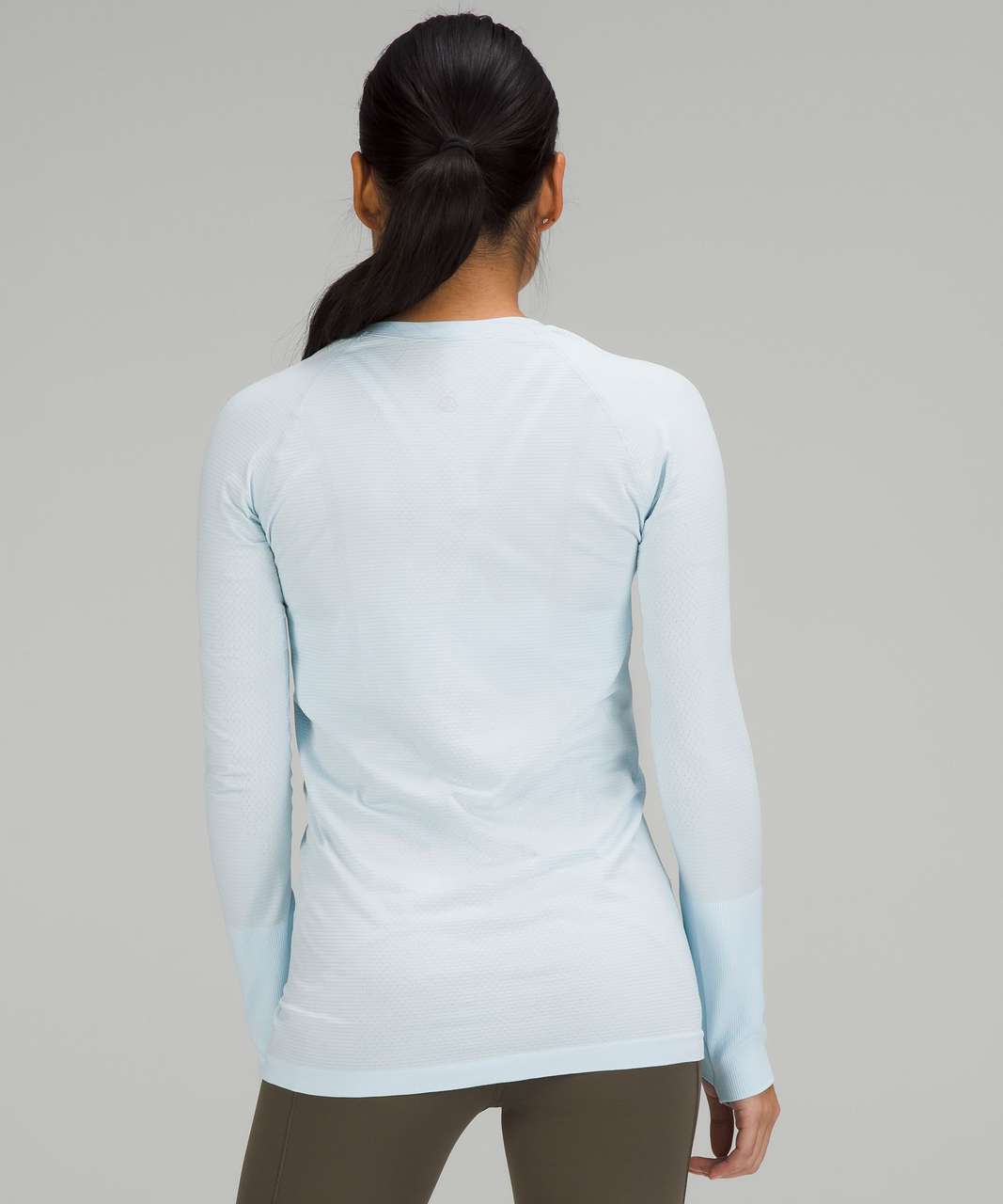 Lululemon Swiftly Tech Long Sleeve Shirt 2.0 - Powder Blue / Powder Blue