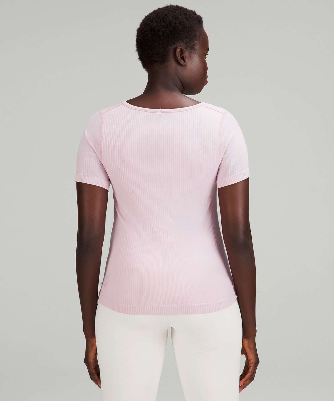 Lululemon Ebb to Street Short Sleeve Shirt - Pink Peony - lulu fanatics