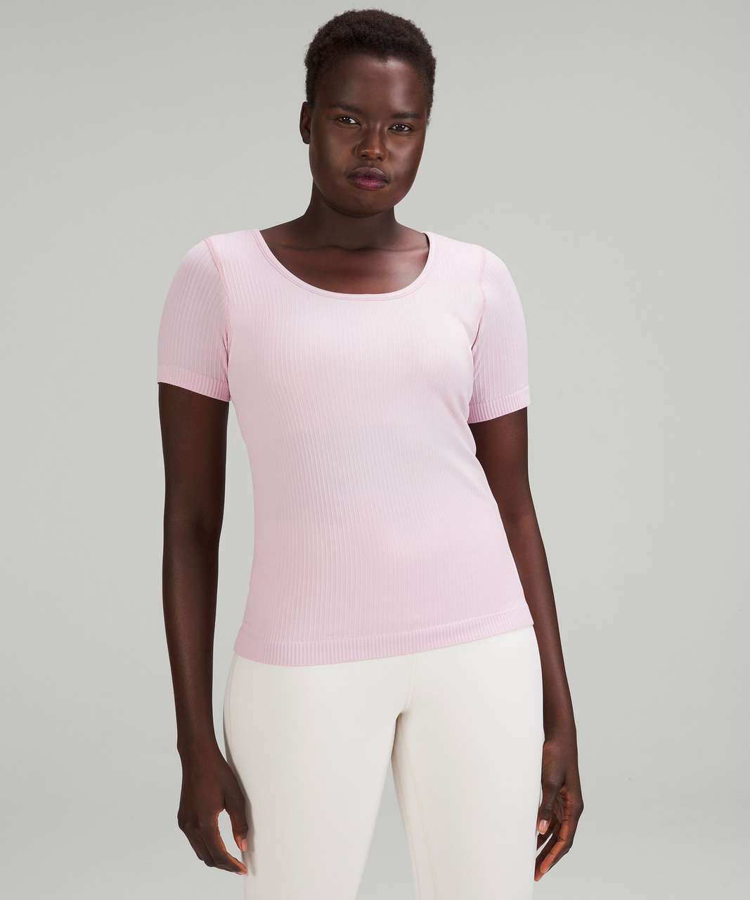 Lululemon Ebb to Street Short Sleeve Shirt - Pink Peony