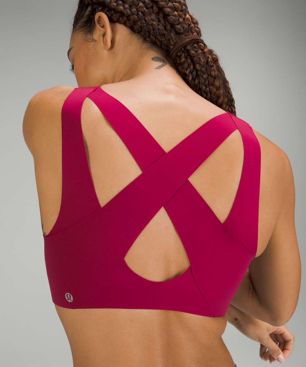 Lululemon Enlite Front-Zip Bra *High Support, A–DDD(E) Cups - Pomegranate -  lulu fanatics