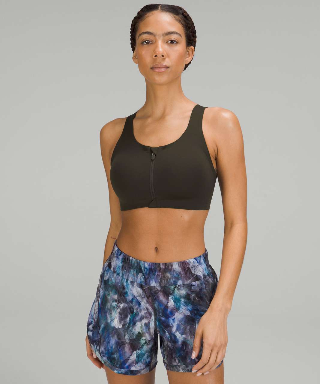 Lululemon Enlite Front-Zip Bra *High Support, A–DDD(E) Cups - Dark