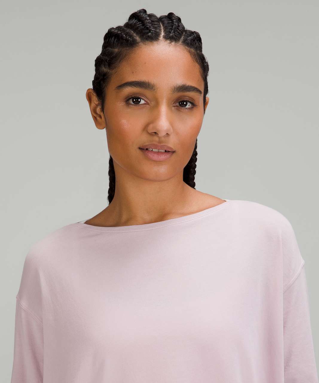 Lululemon Back In Action Long Sleeve Shirt - Pink Peony