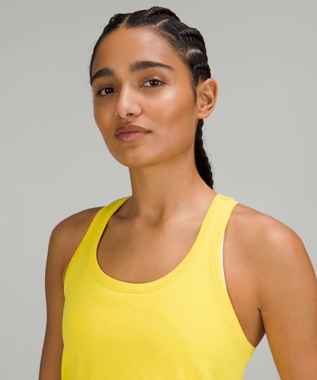 I got it because it was on sale purchases…I have regrets. 🤦‍♀️ $19  Highlight Yellow Swiftly tank. : r/lululemon