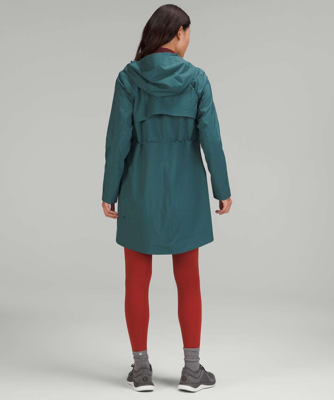 Lululemon Rain Rebel Jacket - Green Jasper - lulu fanatics