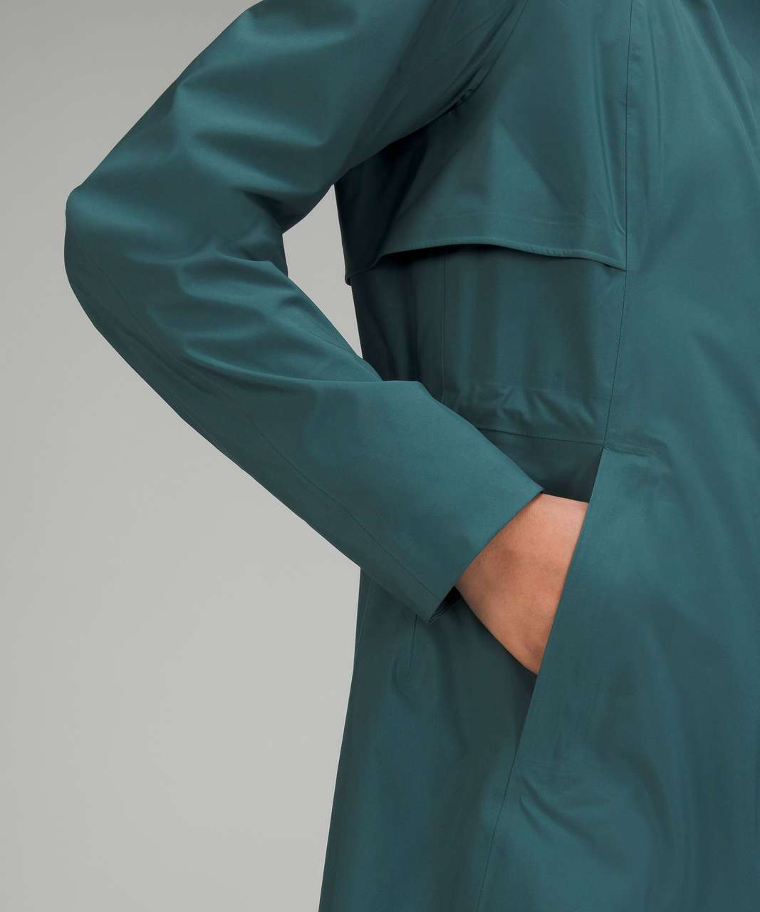 Lululemon Rain Rebel Jacket - Green Jasper