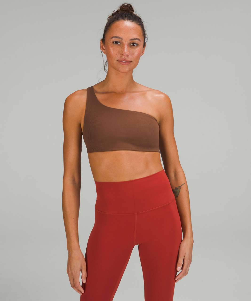 Lululemon Ribbed Nulu Asymmetrical Bra *Light Support A/B Cup