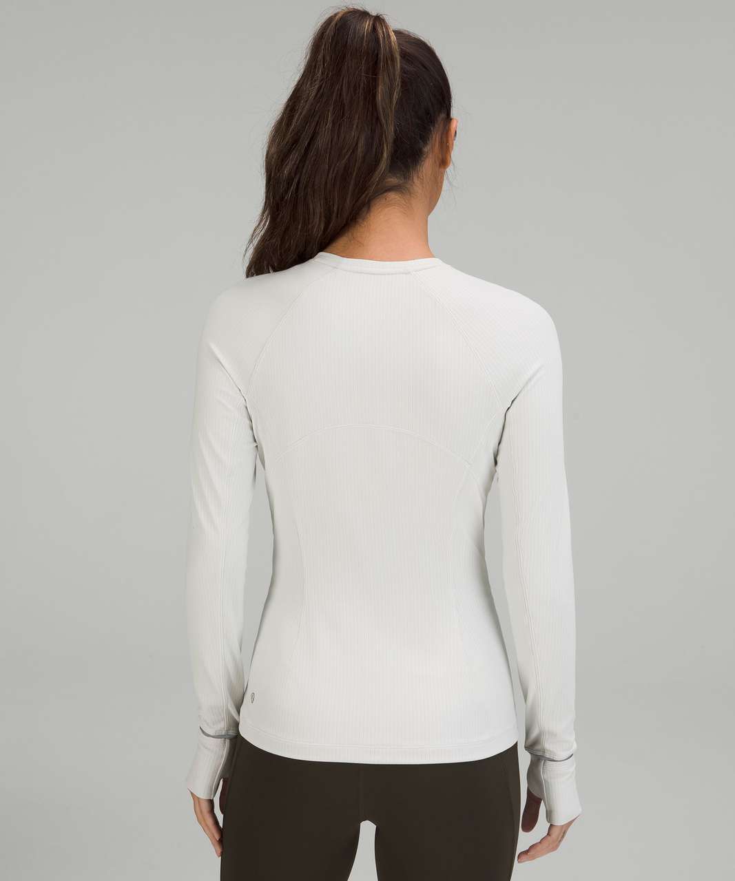 Lululemon Its Rulu Run Long-Sleeve Shirt - Rhino Grey - lulu fanatics