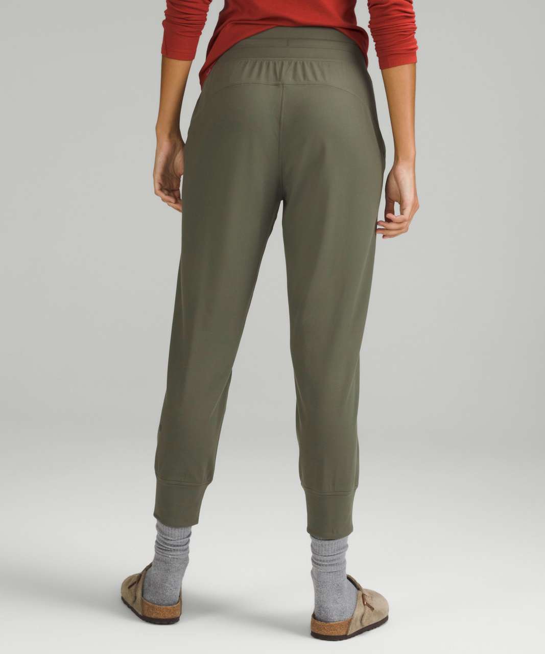 Lululemon Ready to Rulu High-Rise Cropped Jogger - Army Green