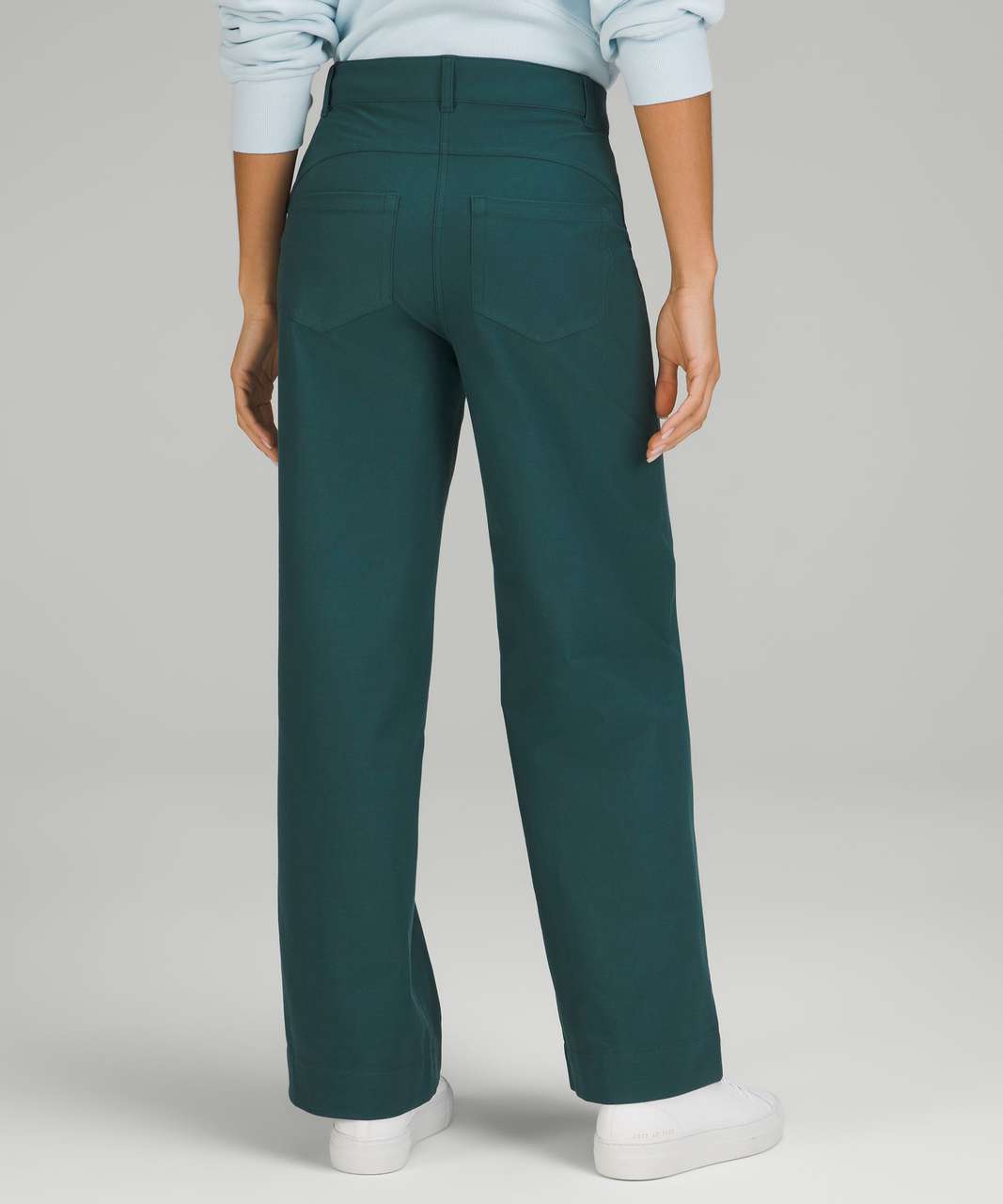 Lulu Wide Leg Pants, light moss green