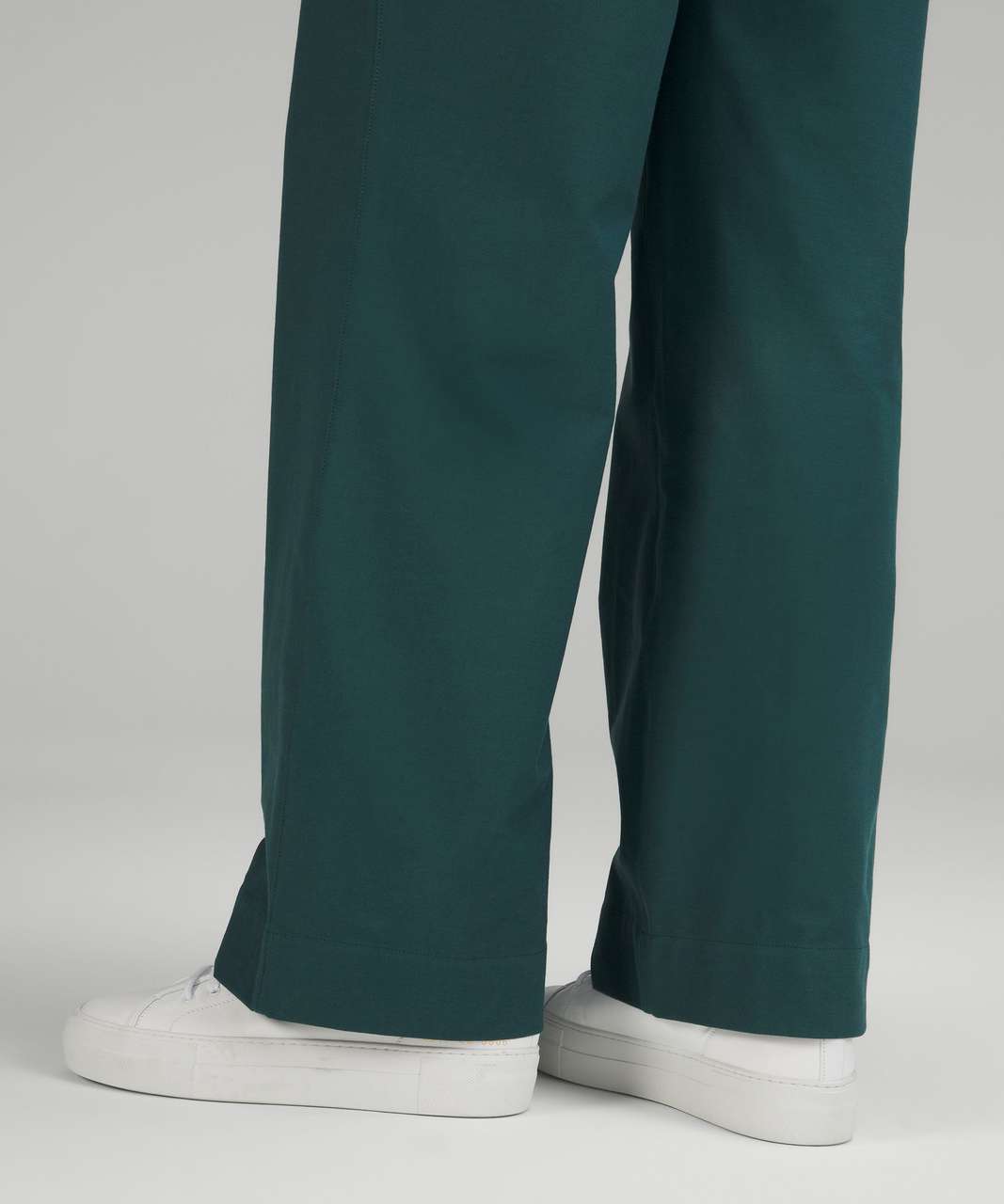 Lululemon City Sleek 5 Pocket Wide-Leg High-Rise Pant *Light Utilitech -  Green Jasper - lulu fanatics