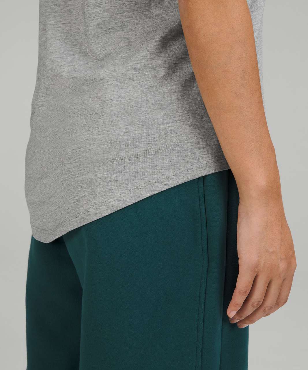 Lululemon Love V-Neck T-Shirt - Heathered Core Medium Grey