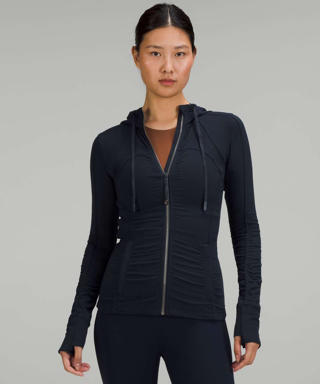 Lululemon Down For It All Hoodie - True Navy - lulu fanatics