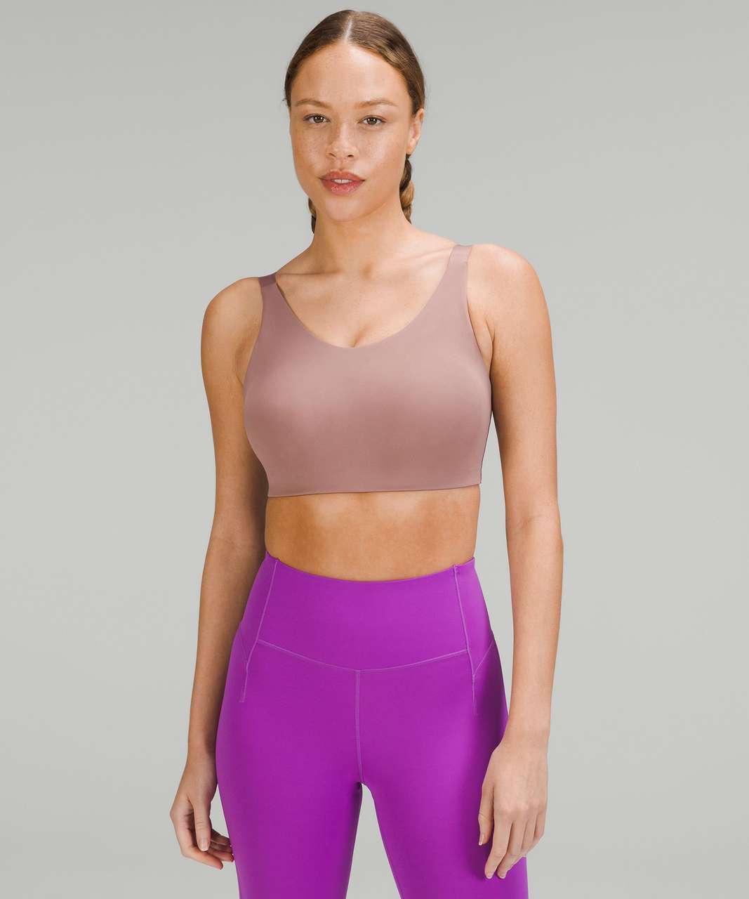 Lululemon In Alignment Bra *Light Support, D–G Cups - Twilight Rose