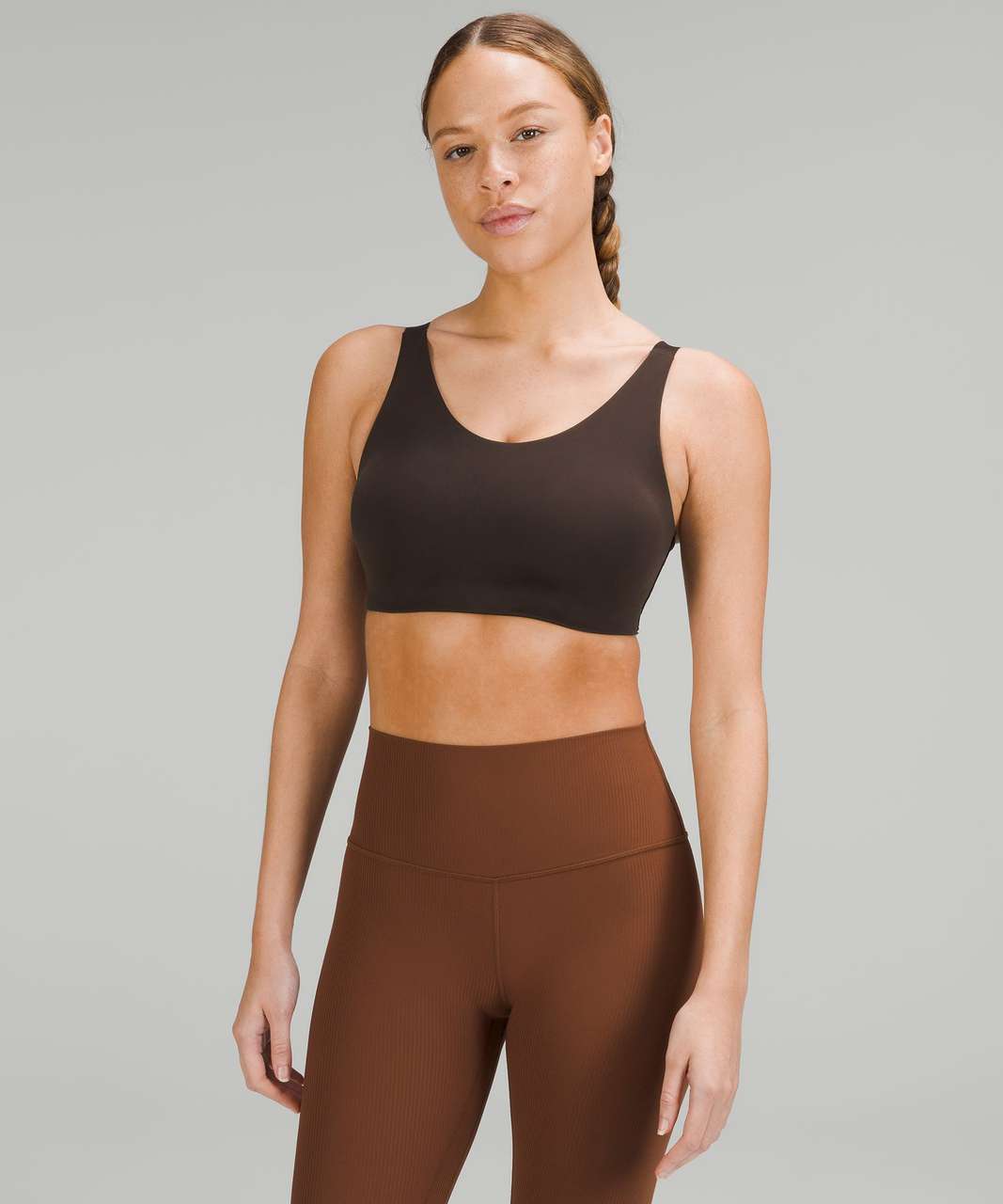 Lululemon In Alignment Bra *Light Support, D–G Cups - French Press