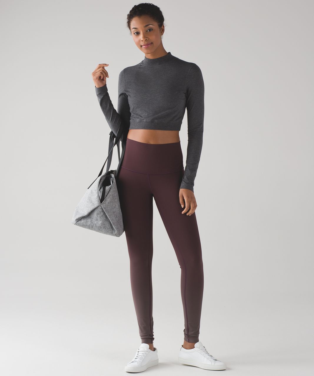 lululemon athletica, Pants & Jumpsuits, Lululemon Wunder Under Legging  Black Cherry