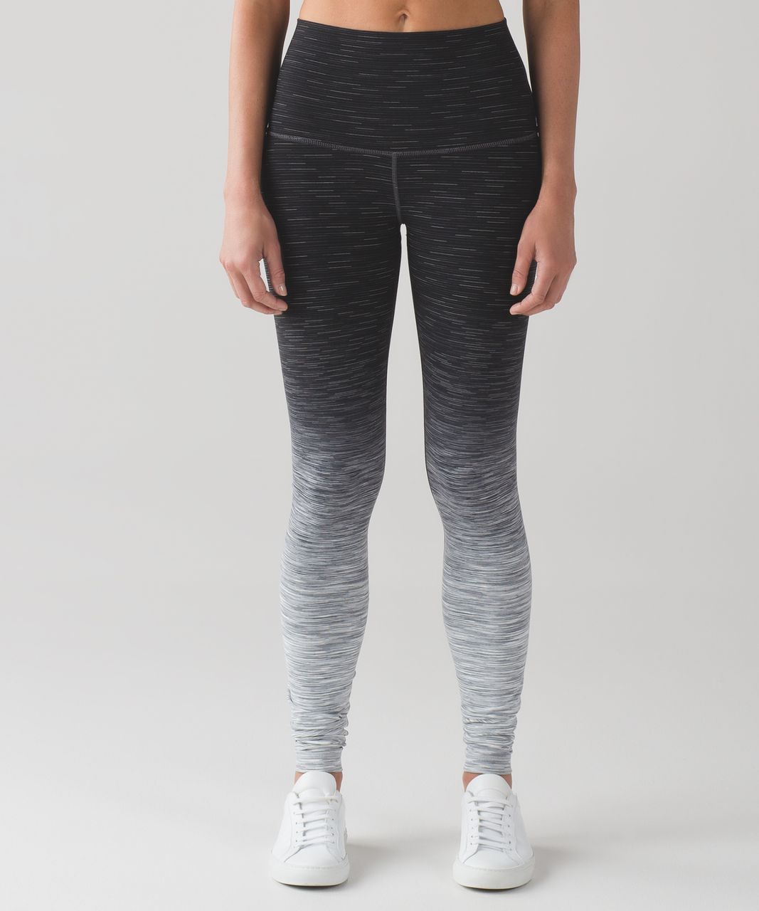 Lululemon Wunder Under Hi-Rise Tight *Ombre Melange 31" - Ombre Space Dye Black Deep Coal