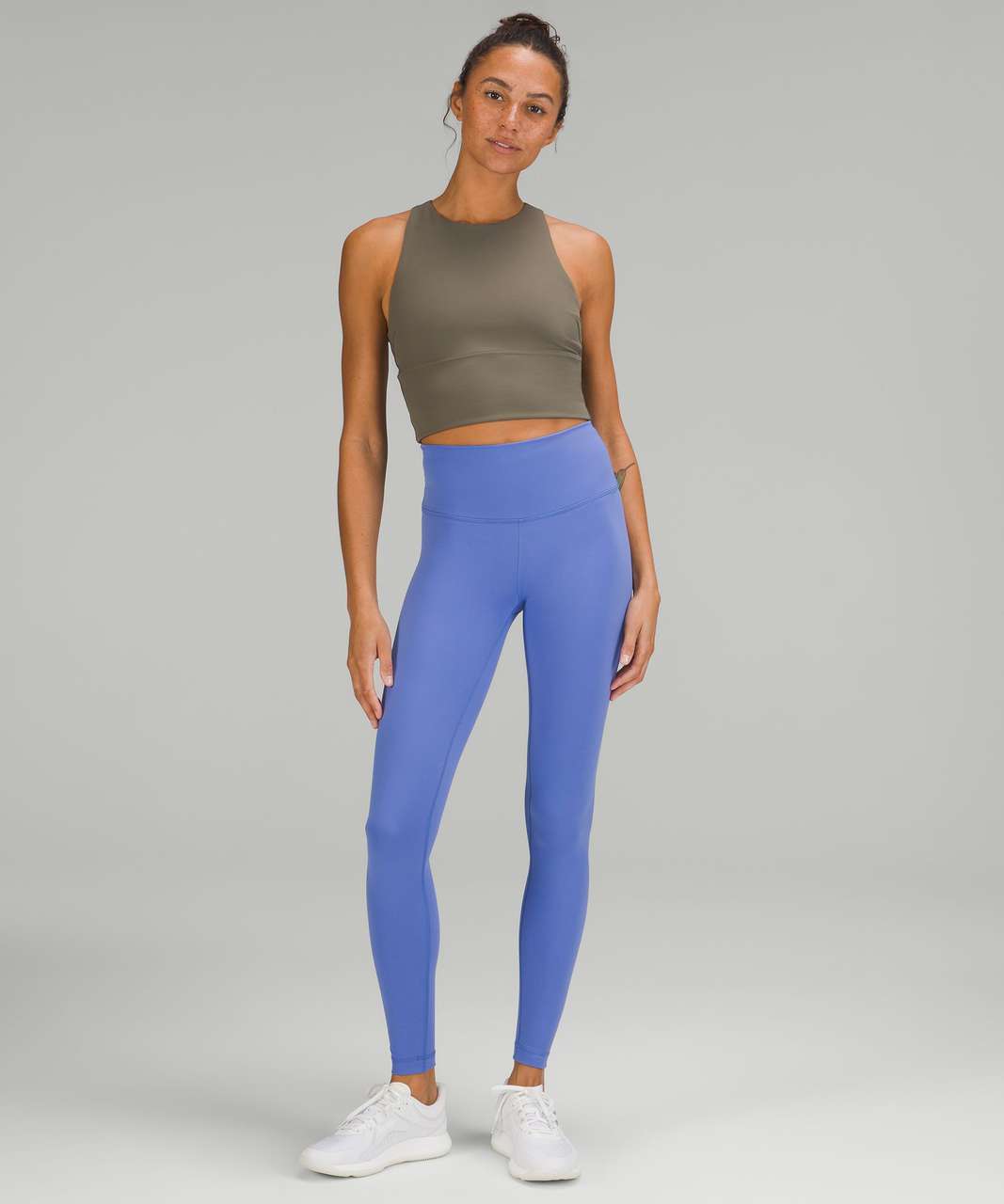 Lululemon Wunder Train High-Rise Tight 31 - Mineral Blue - lulu fanatics