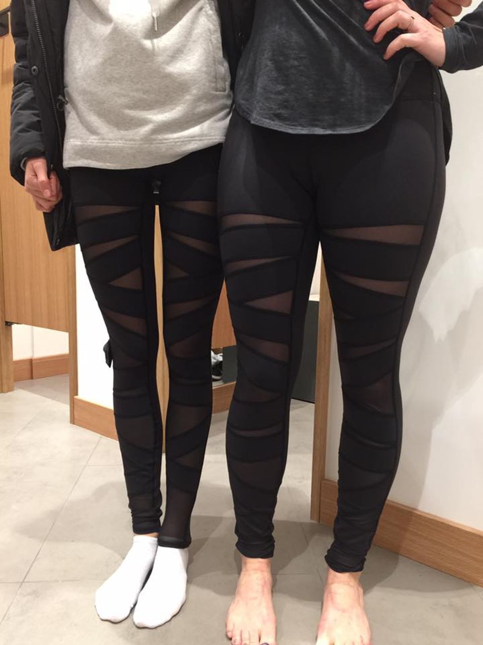 lululemon wunder under mesh leggings