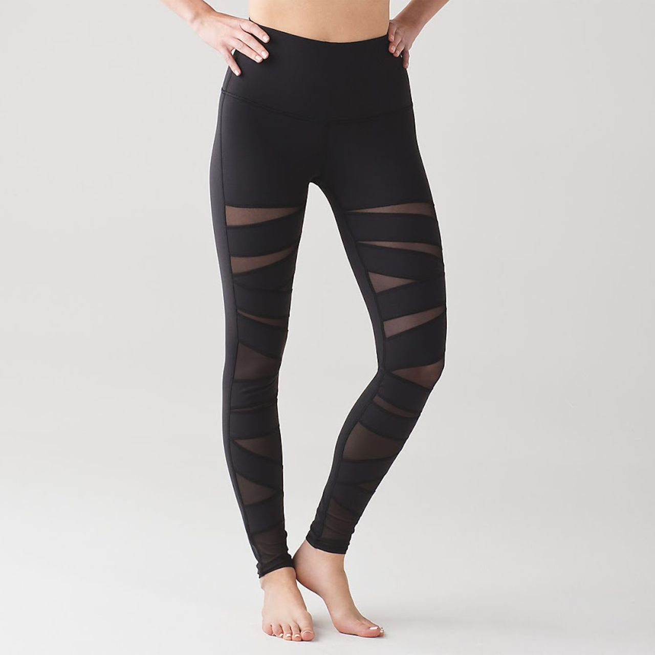 lululemon wunder under mesh leggings