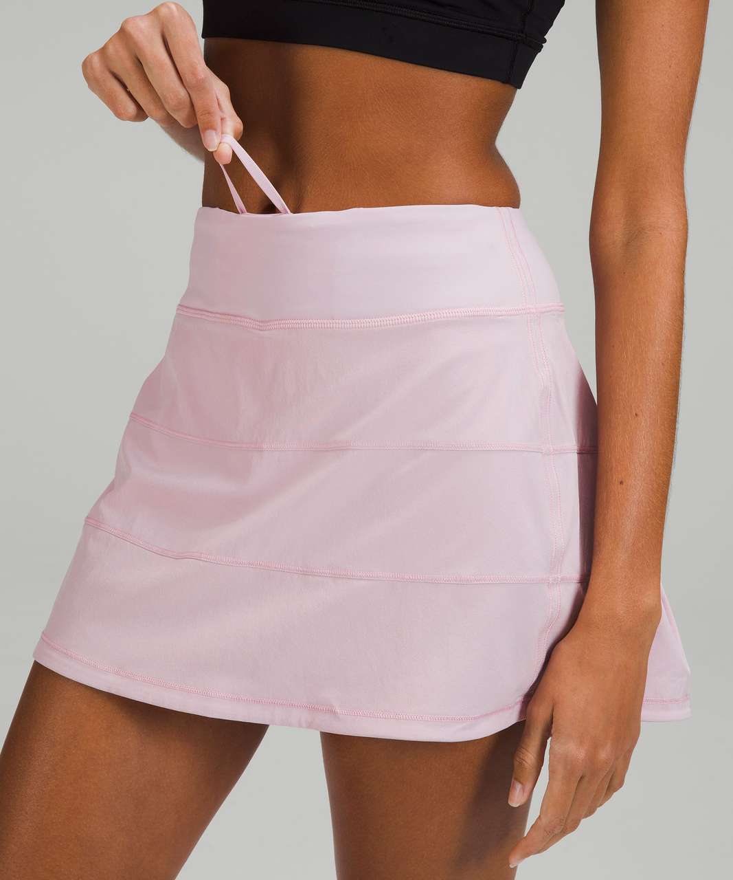 Lululemon Pace Rival Mid-Rise Skirt *Long - Pink Peony