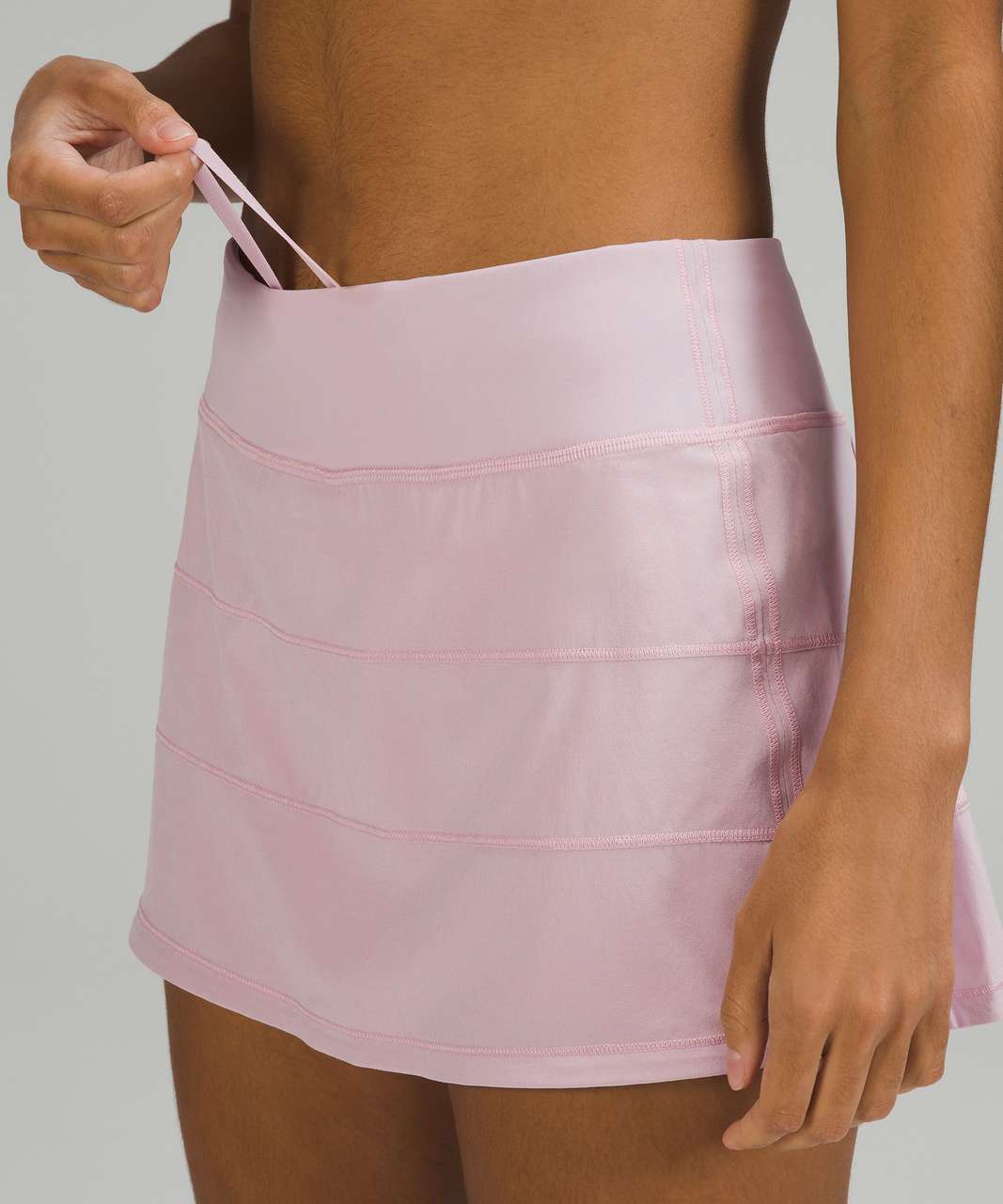 Lululemon Pace Rival Mid-Rise Skirt - Pink Peony