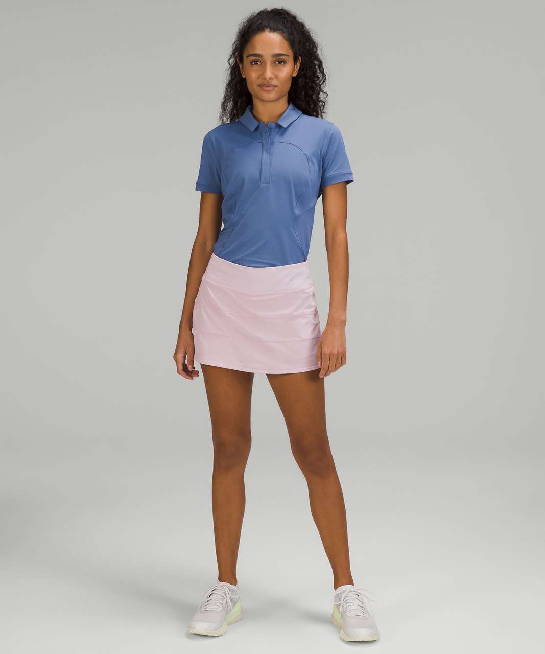 Lululemon Pace Rival Mid-Rise Skirt - Pink Peony