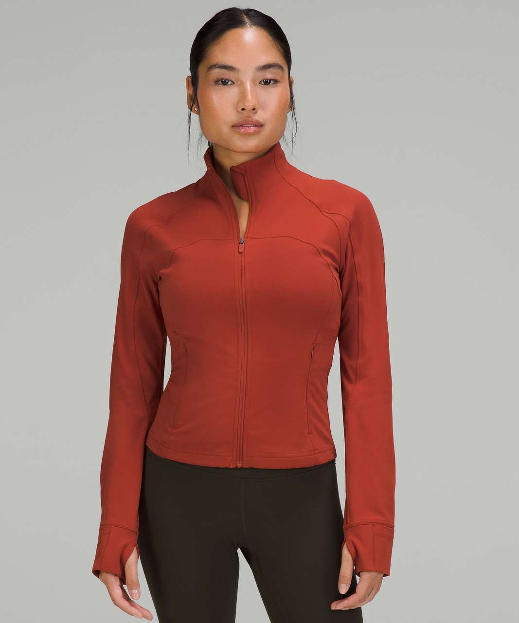 Lululemon Nulu Cropped Define Jacket - Cayenne