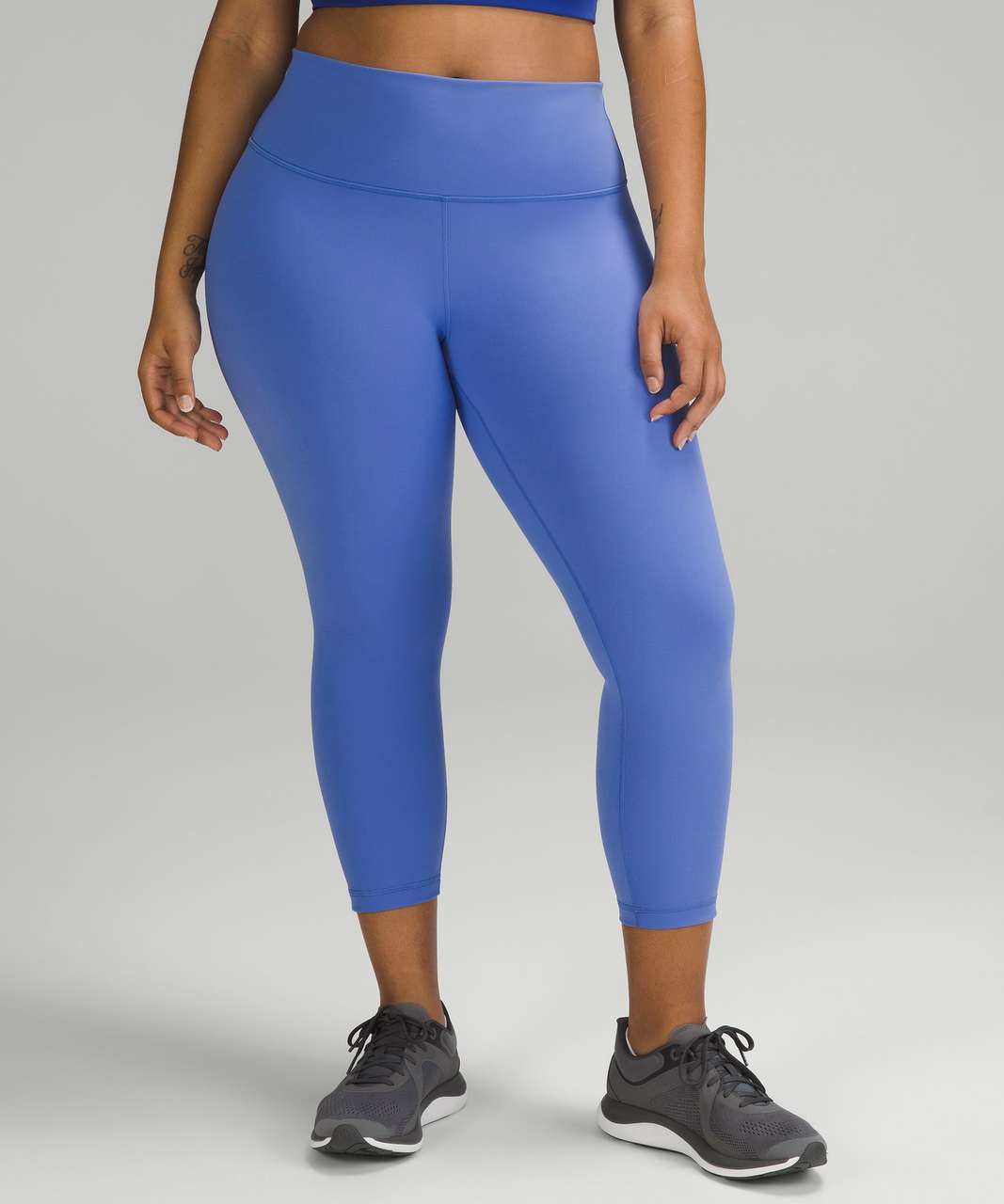 Lululemon Wunder Train High-Rise Crop 23" - Wild Indigo