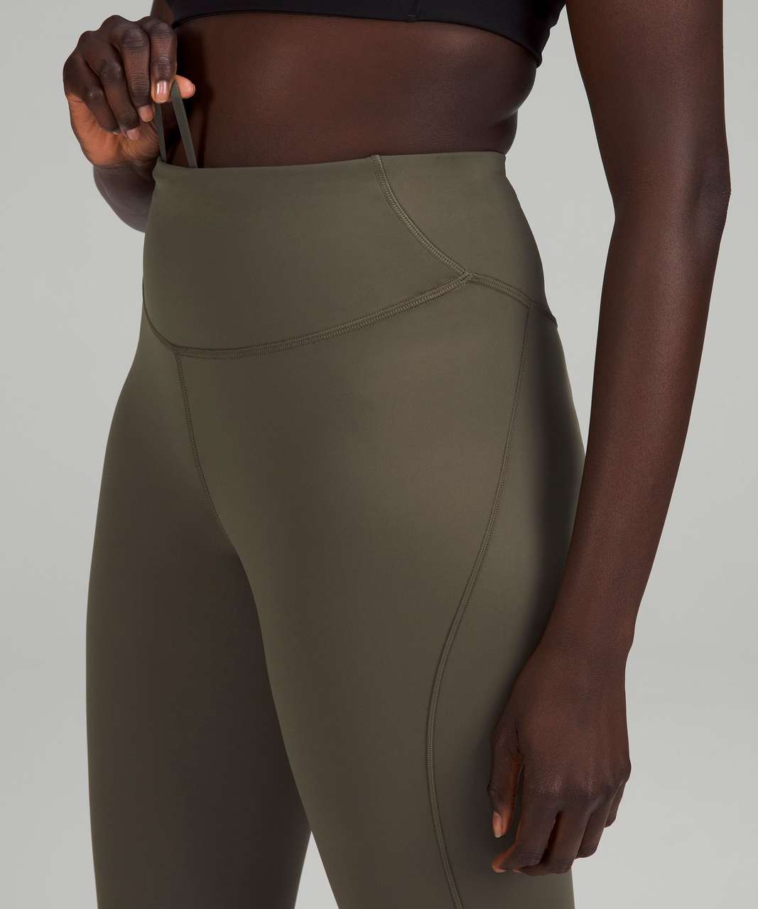 Lululemon Base Pace High-Rise Running Tight 25 - Army Green