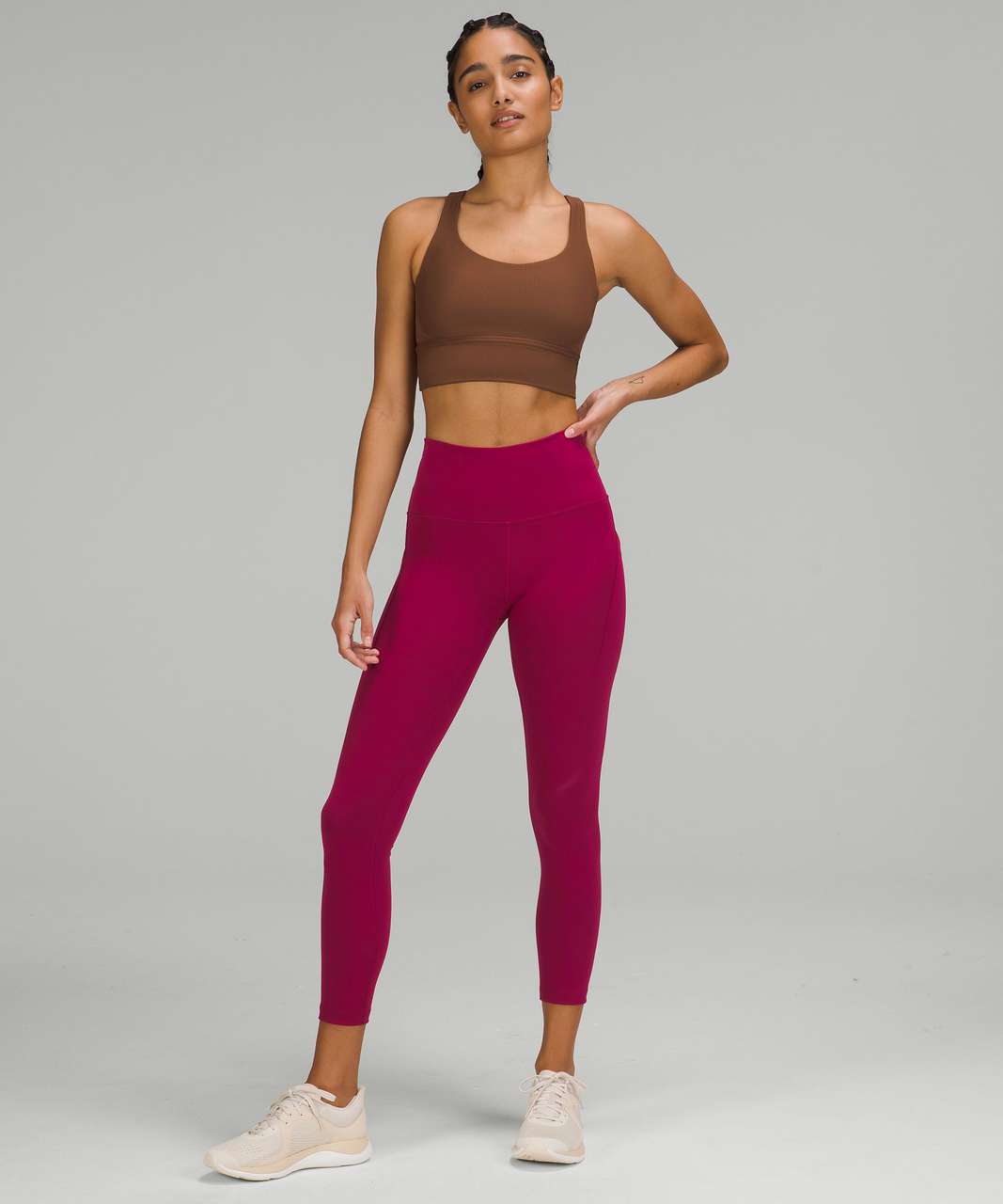 Lululemon + Energy Longline Ribbed Bra Luxtreme