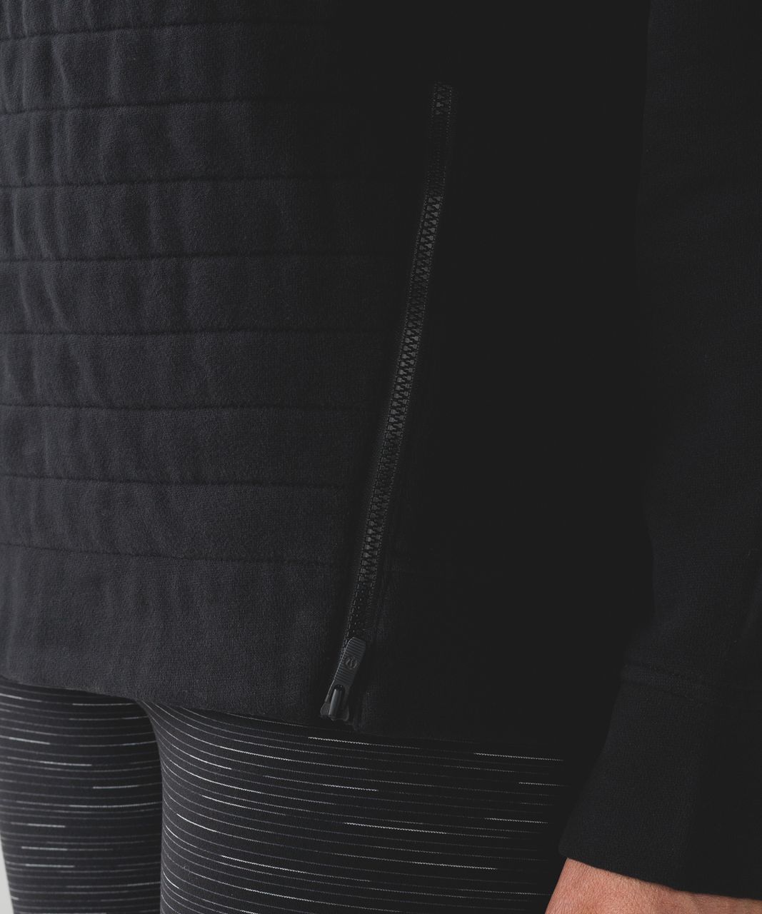 Lululemon Fleece Be True Crew - Black