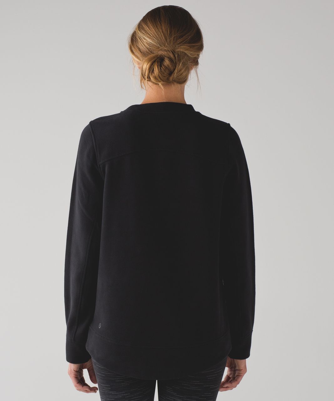 Lululemon Fleece Be True Crew - Black