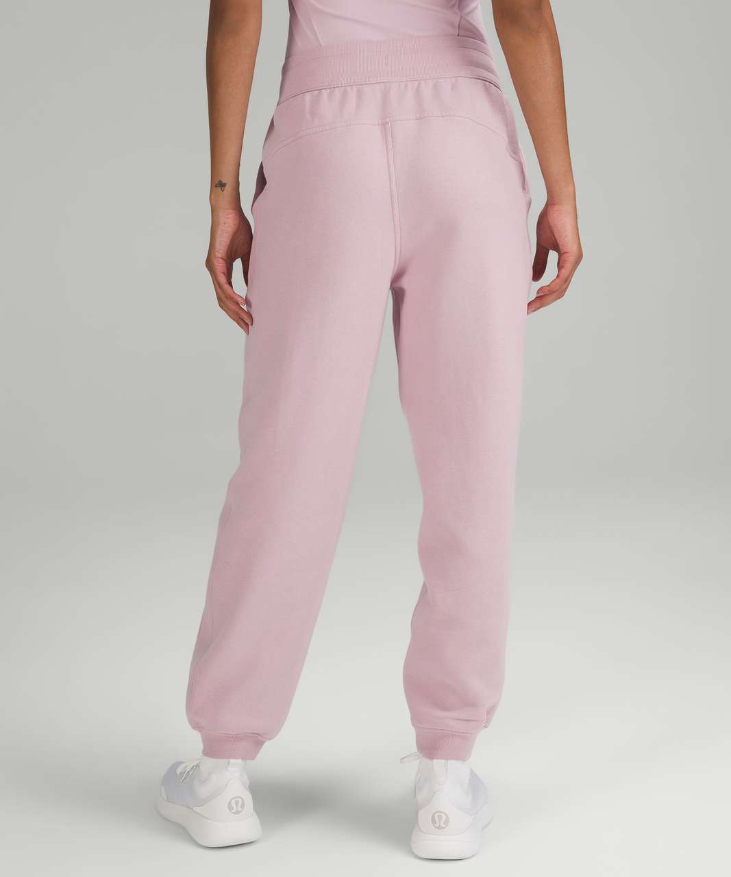 Lululemon Scuba High-rise Jogger Pink Mist Size 12