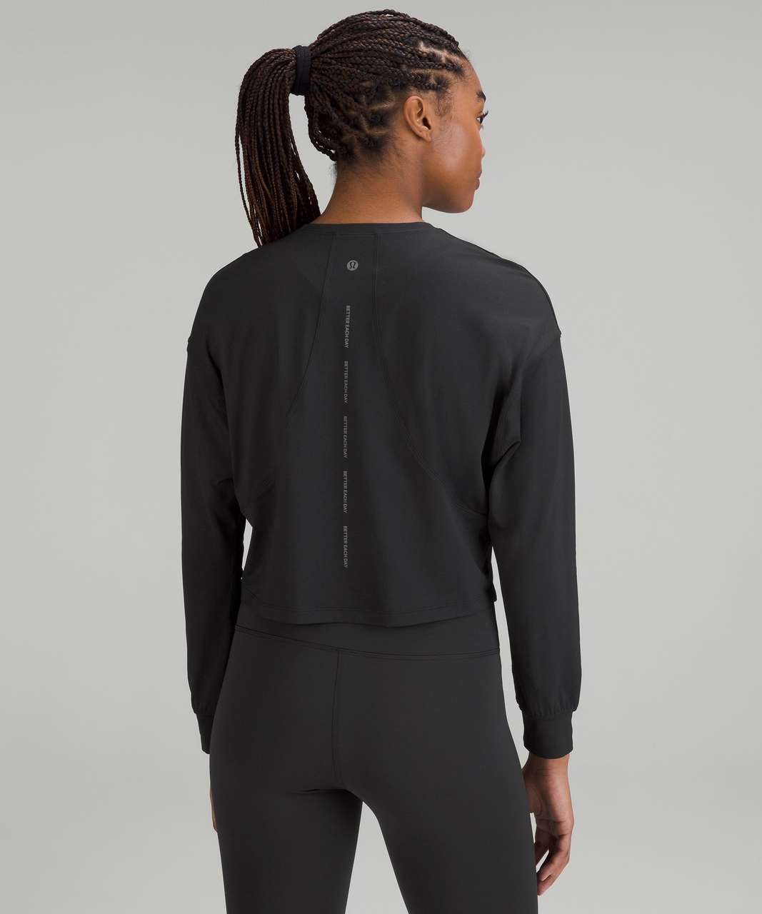 Lululemon Abrasion-Resistant Training Long Sleeve Shirt - Black