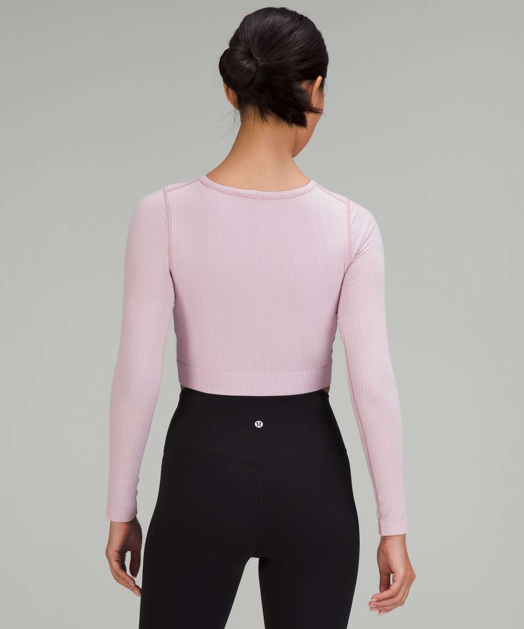 Lululemon Ebb to Street Long Sleeve - White Opal - lulu fanatics