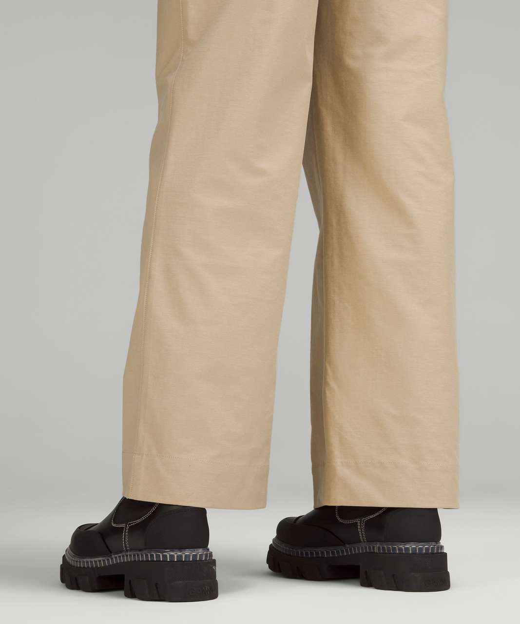 City Sleek 5 Pocket High Rise Wide Leg Pant Full Length Light Utilitech  bone｜TikTok Search