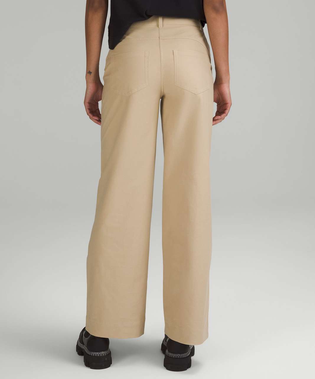 lululemon wide leg city sleek pants｜TikTok Search