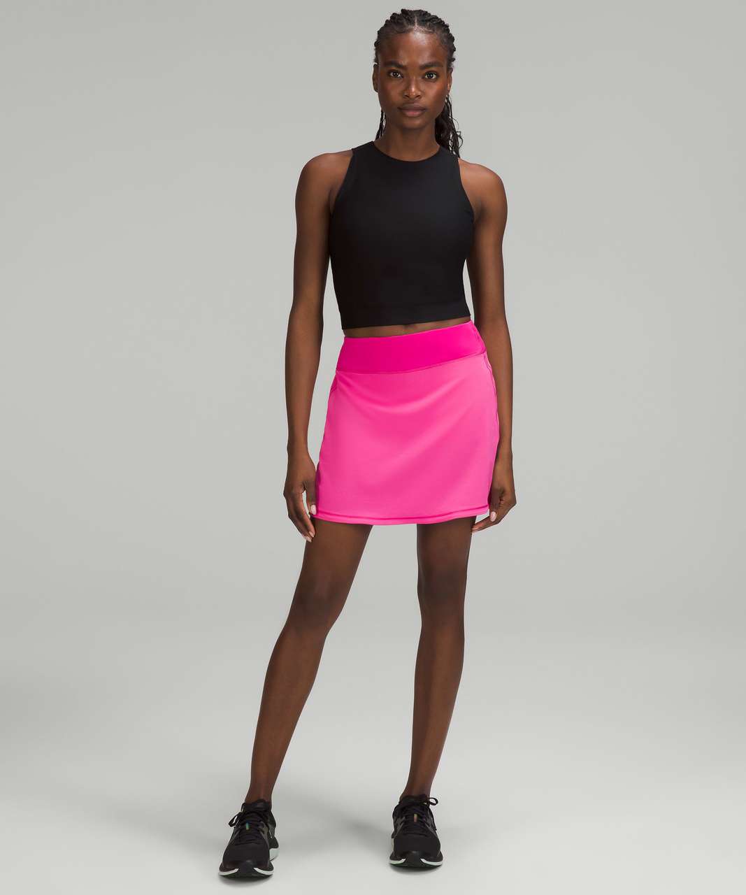 Lululemon Pace Rival Mid-Rise Skirt *Extra Long - Sonic Pink - lulu fanatics