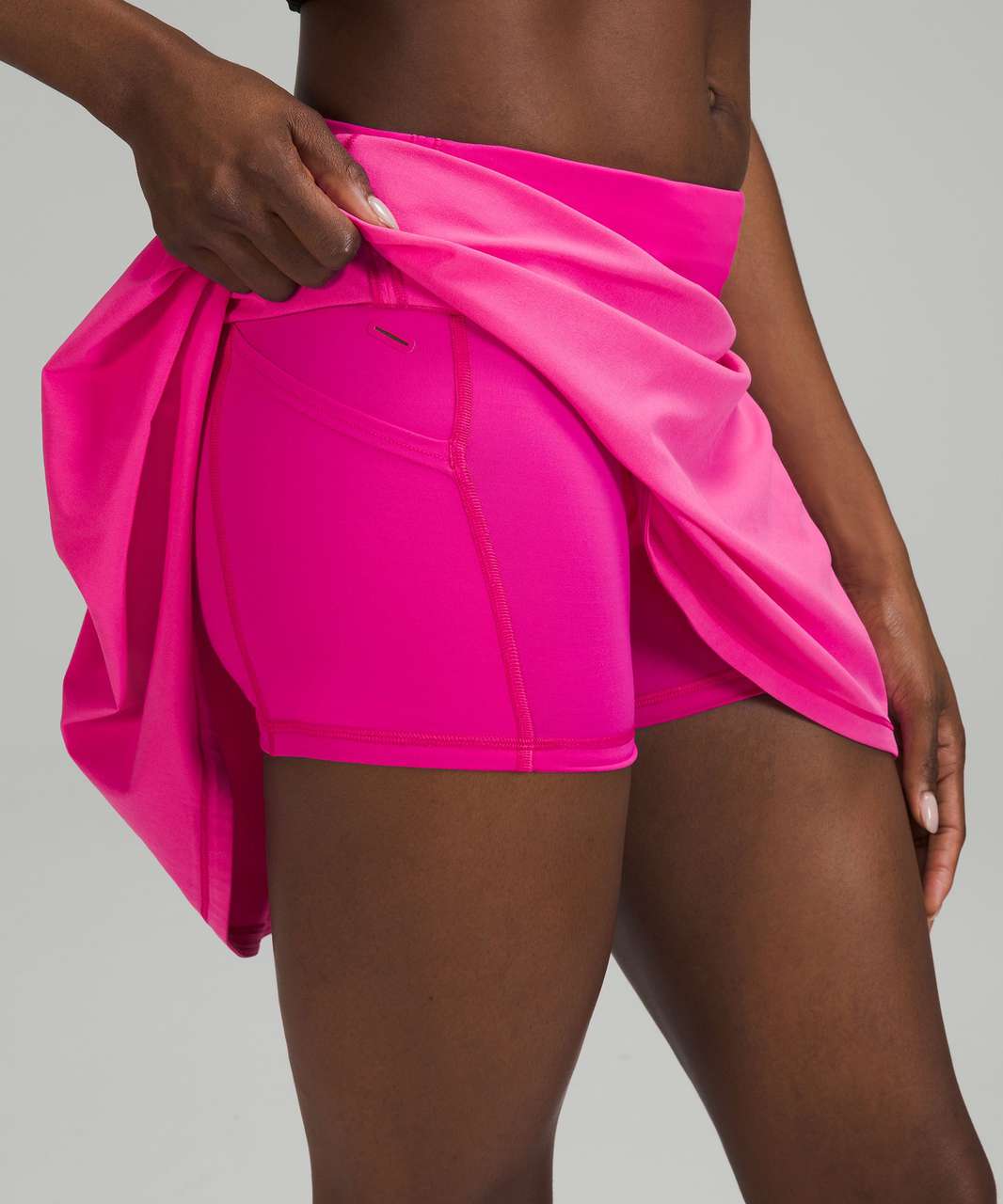 Lululemon Pace Rival Mid-Rise Skirt *Extra Long - Sonic Pink