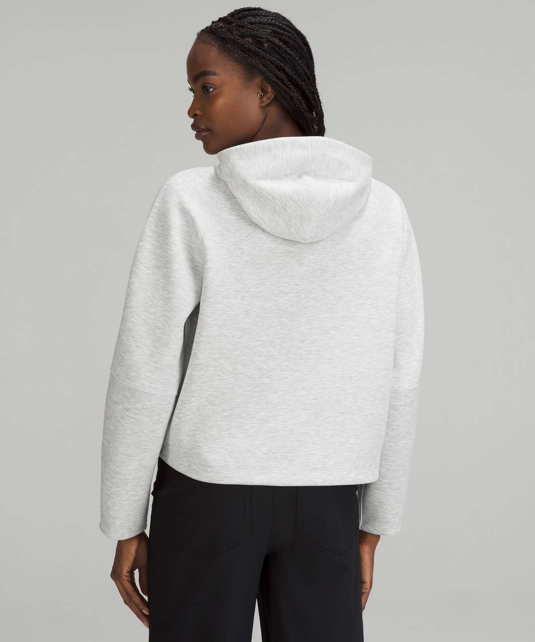 Lululemon AirWrap Hoodie *Emboss Wordmark - Heathered Core Ultra Light Grey