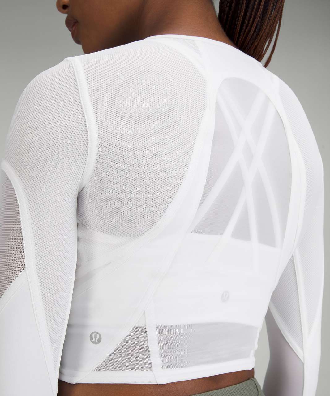 Mesh Panelled Training Long Sleeve Shirt