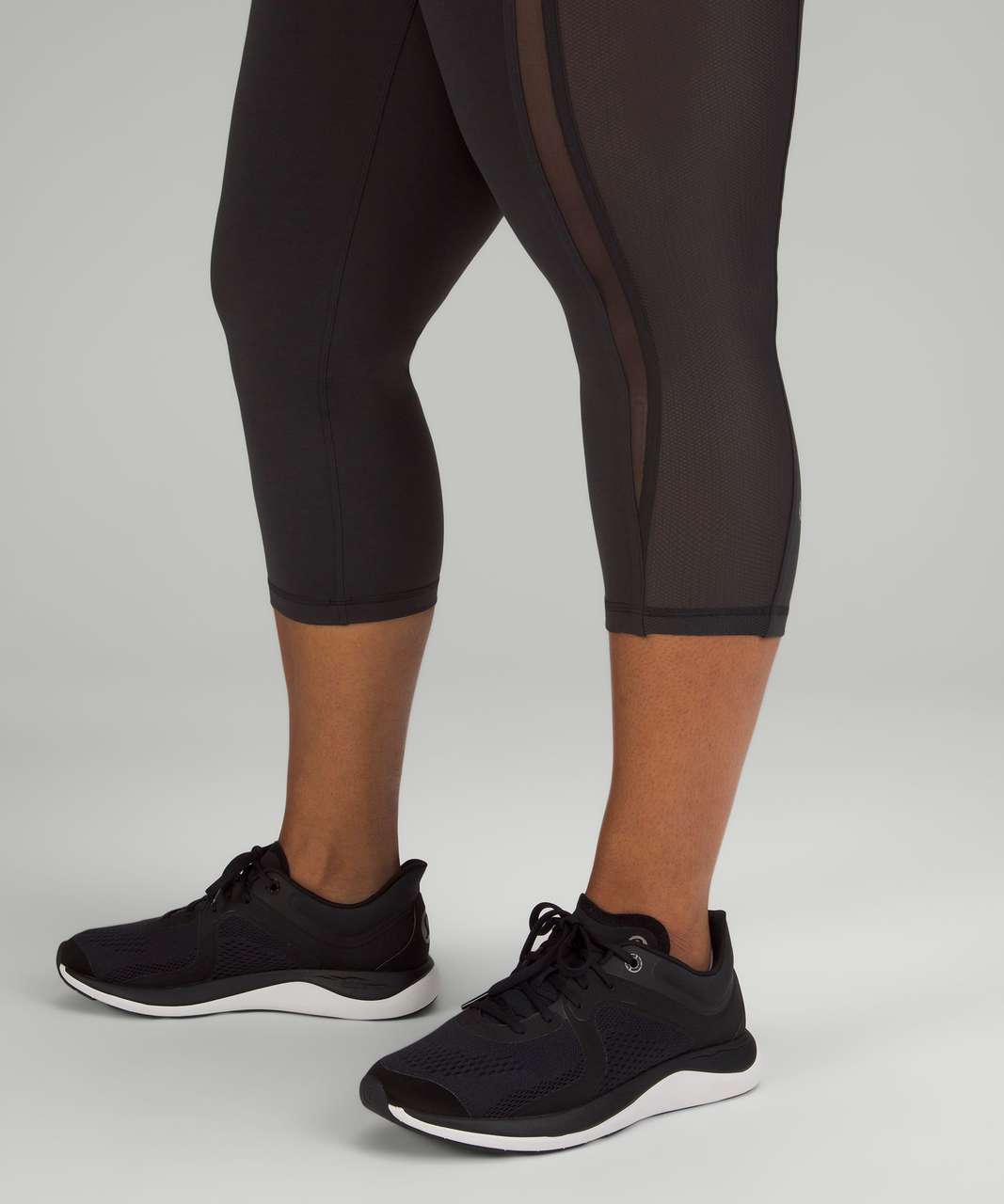 Lululemon Black Capri High Rise Leggings Atleisure Training