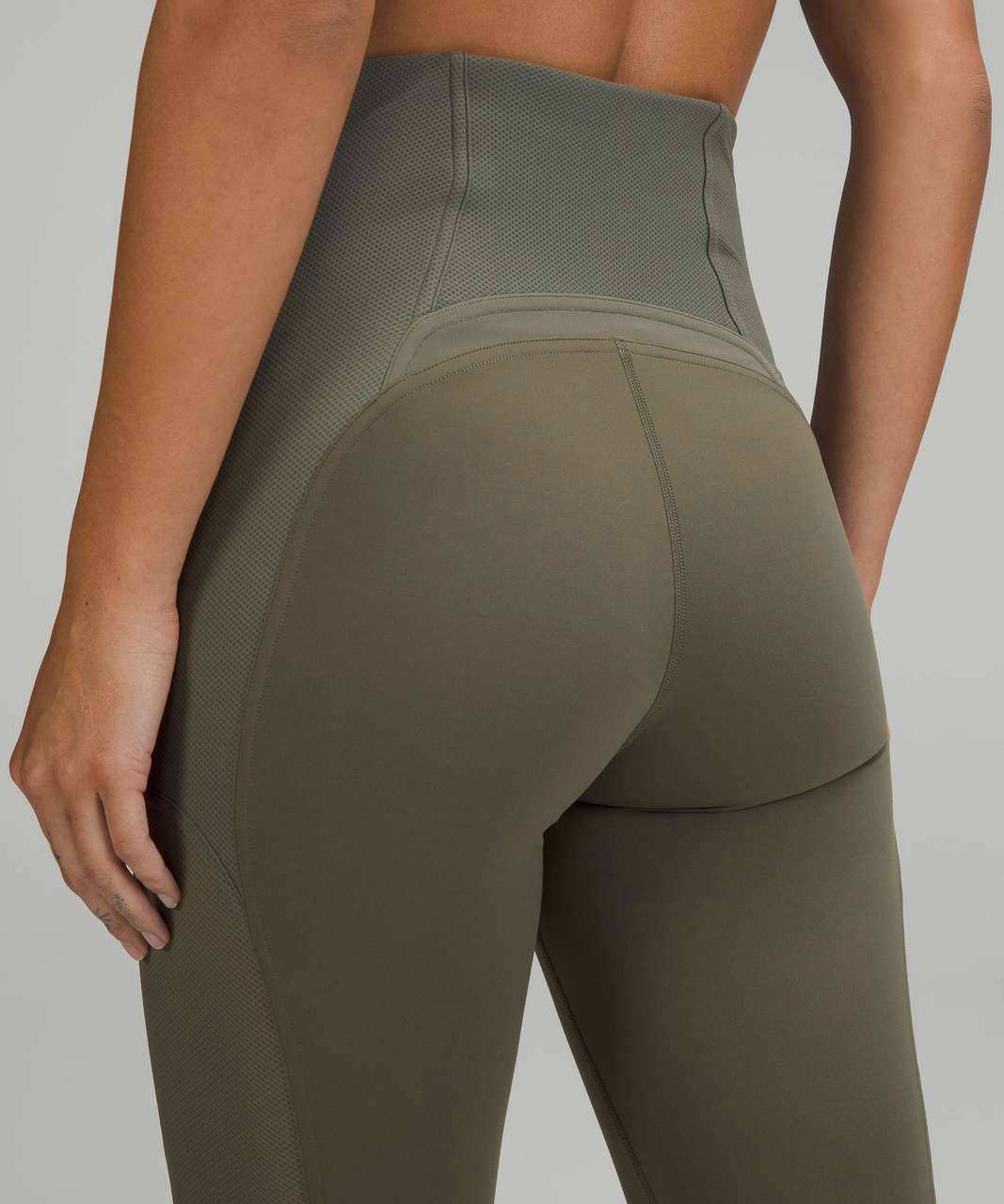 Lululemon Everlux And Mesh Super-high-rise Training Crop 21 | ModeSens