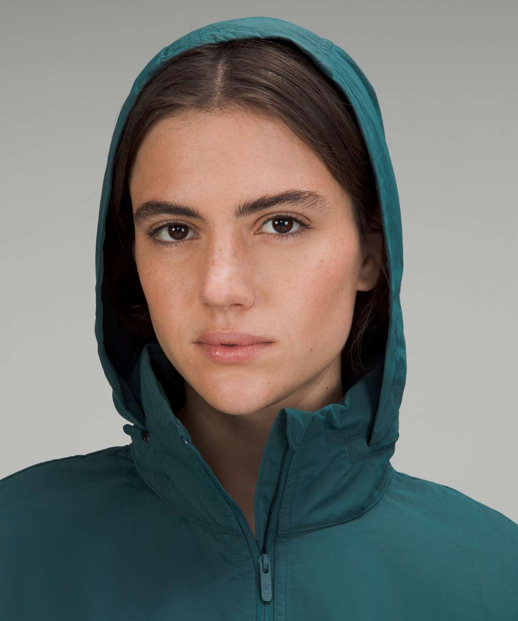 Lululemon Evergreen Anorak - Green Jasper / Wild Indigo