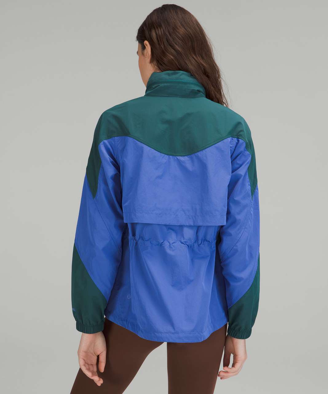 Lululemon Evergreen Anorak - Green Jasper / Wild Indigo - lulu fanatics