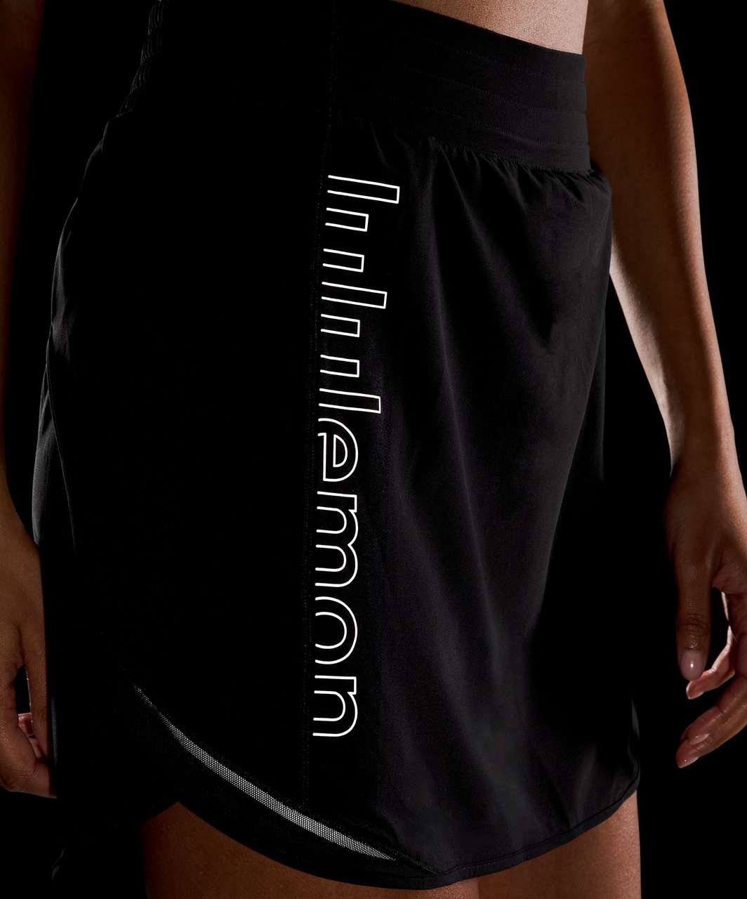 Lululemon Hotty Hot High-Rise Skirt *Long - Black / PANTONE 8042 C