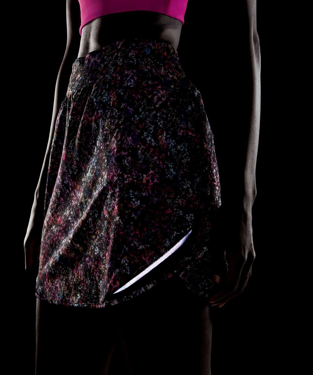 Lululemon Hotty Hot High-Rise Skirt *Long - Floral Spray Multi / Black