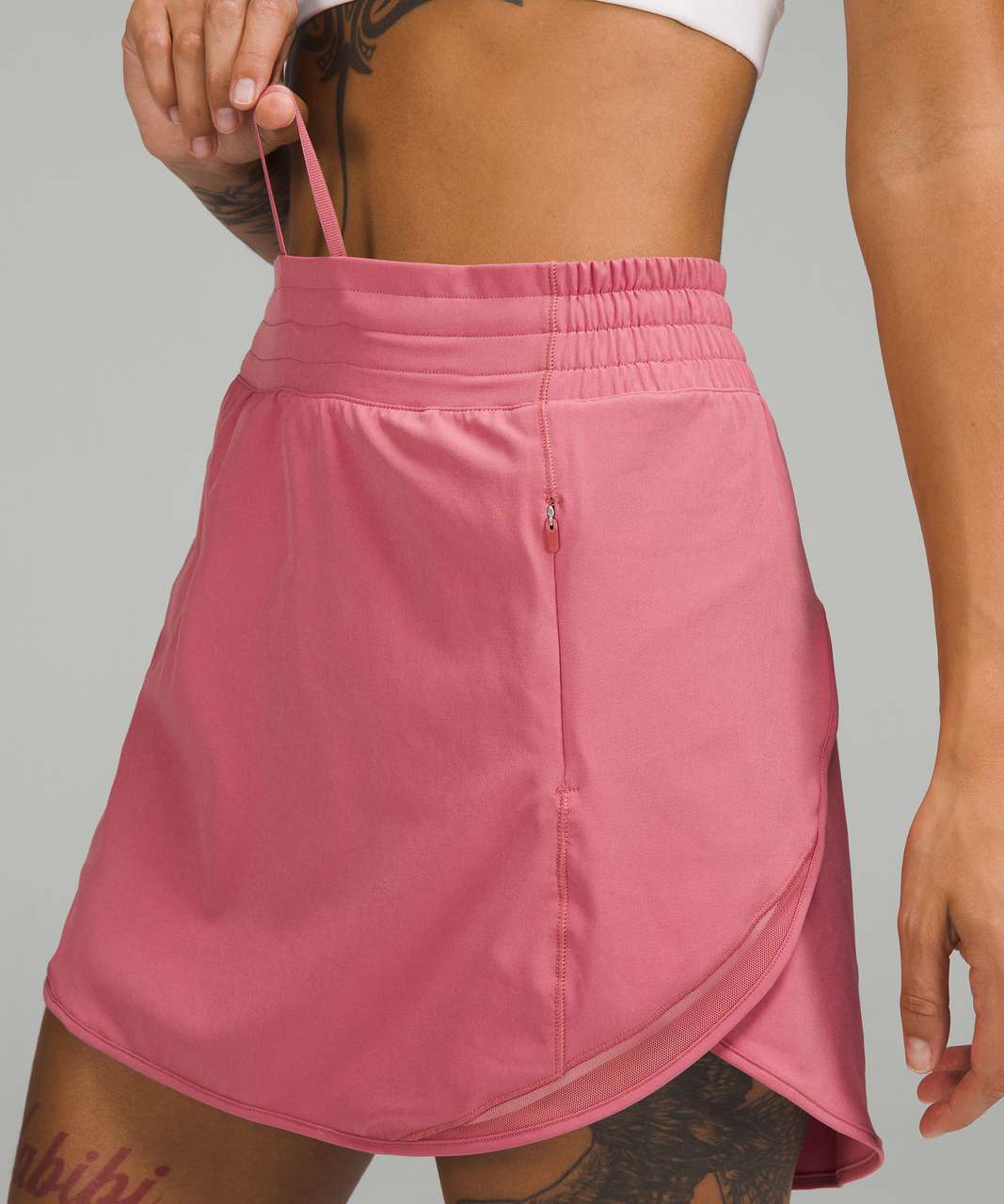 Lululemon Hotty Hot High-Rise Skirt - Sonic Pink - lulu fanatics