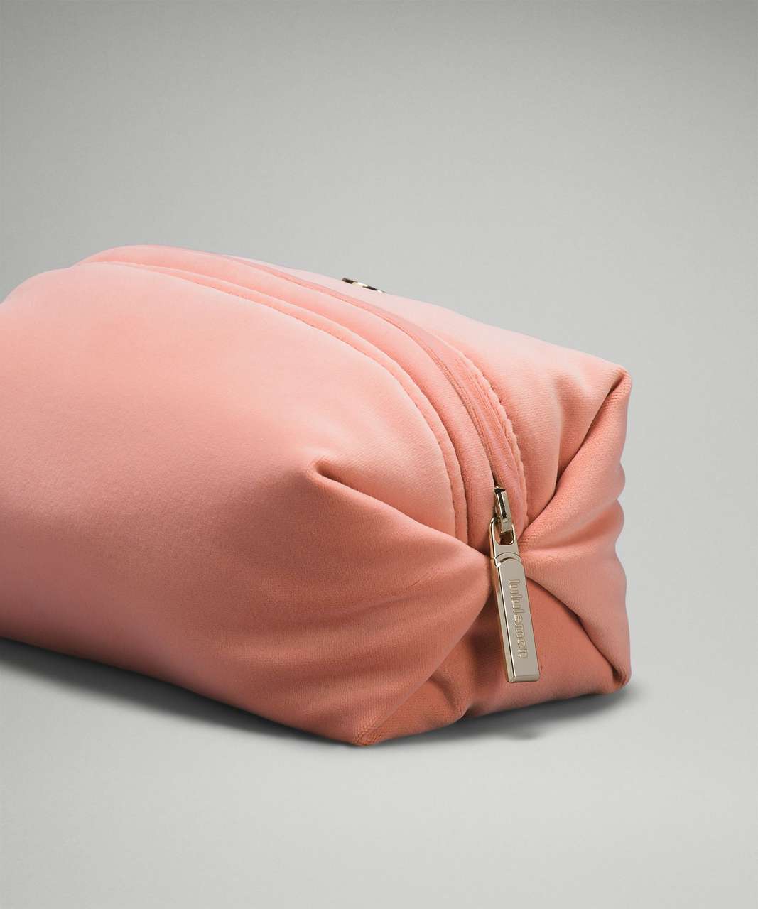 Lululemon Feeling Ready Mini Velour Pouch - Pink Pastel