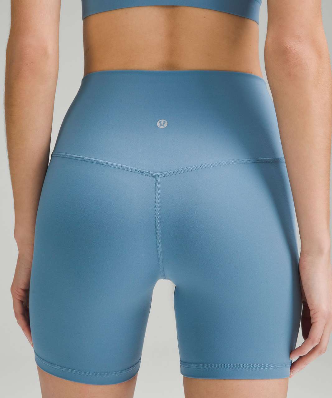 Lululemon Align High-Rise Short 6 - Utility Blue - lulu fanatics